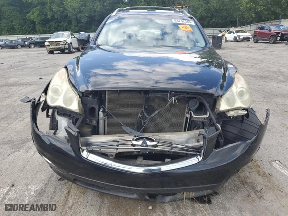 2012 Infiniti EX35 Journey with VIN JN1AJ0HR2CM450379, listed as a Copart auction lot 63752284 with NaN miles and Salvage Title. Bid and sale history available at carsss.com. Image 5.