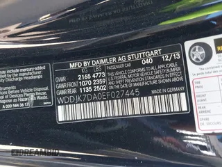 2014 Mercedes-Benz SL-Class SL 550 with VIN WDDJK7DA0EF027445, listed as a IAAI auction lot 41684493 with 162,533 mi miles. Bid and sale history available at carsss.com. Image 9.