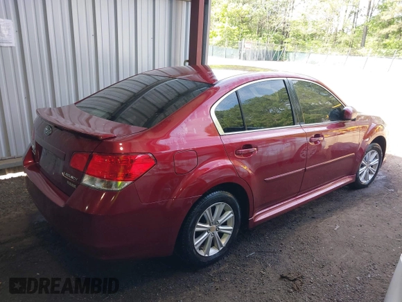 2012 Subaru Legacy 2.5i Premium with VIN 4S3BMBG68C3022740, listed as a IAAI auction lot 42108467 with 175,216 mi miles. Bid and sale history available at carsss.com. Image 4.