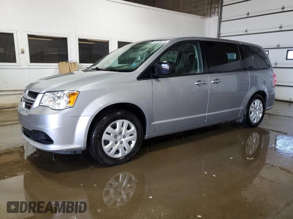 2018 Dodge Grand Caravan SE Plus with VIN 2C4RDGBG0JR254703, listed as a Copart auction lot 52235875 with 96,522 mi miles and Clean Title. Bid and sale history available at DreamBid. Image 1.