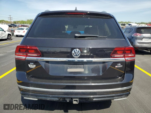 2019 Volkswagen Atlas SE z VIN 1V2XR2CA4KC565064, wystawiony jako Copart lot #57879675 z przebiegiem 43 143 mil mil oraz Szkoda całkowita • Salvage title. Historia ofert i sprzedaży dostępna na DreamBid. Obrazek 6.