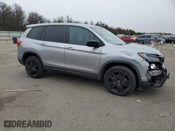 2021 Honda Passport Sport with VIN 5FNYF8H21MB031691, listed as a Copart auction lot 41440845 with 32,366 mi miles and Salvage title. Bid and sale history available at DreamBid. Image 4.