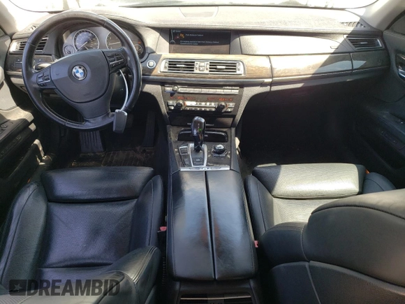 2011 BMW 7 Series 750i with VIN WBAKA8C57BCY36883, listed as a Copart auction lot 52237295 with 185,133 mi miles and Clean title. Bid and sale history available at DreamBid. Image 8.