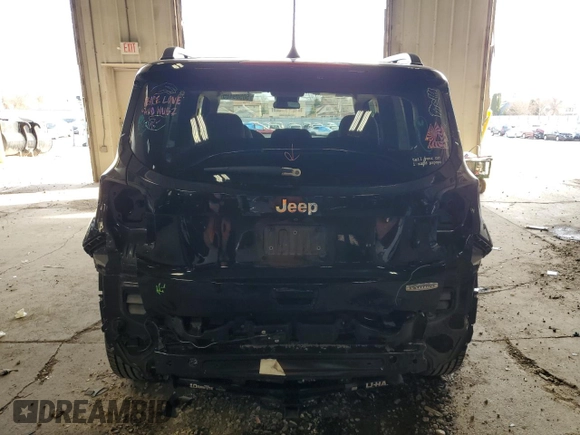 2018 Jeep Renegade Latitude with VIN ZACCJABB8JPJ67018, listed as a Copart auction lot 50509485 with 77,992 mi miles and Clean Title. Bid and sale history available at carsss.com. Image 6.