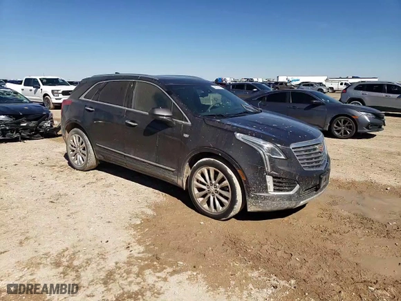 2017 Cadillac XT5 Platinum AWD with VIN 1GYKNFRS6HZ138810, listed as a Copart auction lot 48029455 with 97,948 mi miles and Salvage Title. Bid and sale history available at carsss.com. Image 12.