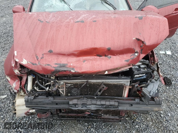 2009 Kia Spectra SX with VIN KNAFE221895648213, listed as a Copart auction lot 85082664 with 241,644 mi miles and Salvage Title. Bid and sale history available at carsss.com. Image 13.