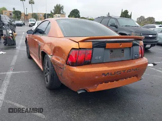 1999 Ford Mustang GT with VIN 1FAFP42X1XF226018, listed as a IAAI auction lot 41506742 with 1 mi miles. Bid and sale history available at carsss.com. Image 3.
