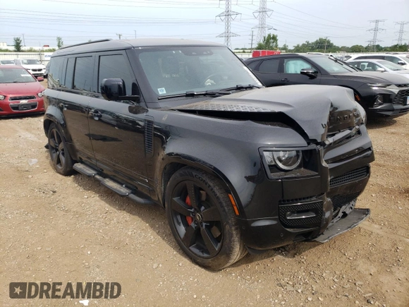 2023 Land Rover Defender X с VIN SALEXEEU8P2165523, выставлен на аукционе Copart как лот 65044174 с пробегом 16 560 миль миль и Списание • Salvage title. История ставок и продаж доступна на DreamBid. Изображение 4.