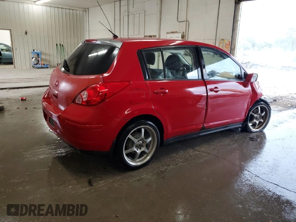 2008 Nissan Versa S with VIN 3N1BC13E28L403735, listed as a Copart auction lot 62220145 with 287,883 mi miles and Salvage title. Bid and sale history available at DreamBid. Image 3.