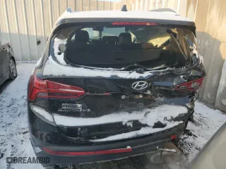 2023 Hyundai Santa Fe SEL with VIN 5NMS34AJ5PH620738, listed as a Copart auction lot 89128395 with 22,453 mi miles and Salvage Title. Bid and sale history available at carsss.com. Image 6.
