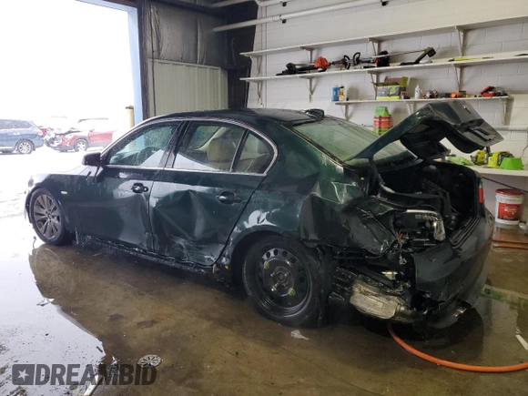 2005 BMW 5 Series 530i with VIN WBANA73585CR59510, listed as a Copart auction lot 87917795 with Not Provided miles and Salvage Title. Bid and sale history available at DreamBid. Image 2.