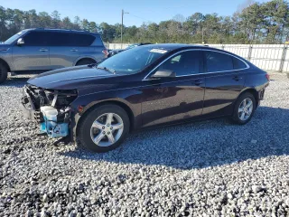 2020 Chevrolet Malibu LS with VIN 1G1ZB5STXLF025567, listed as a Copart auction lot 45166155 with 144,987 mi miles and Salvage Title. Bid and sale history available at DreamBid. Image 1.