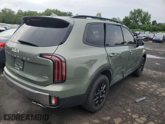 2023 Kia Telluride SX X-Pro с VIN 5XYP5DGC8PG329654, выставлен на аукционе Copart как лот 62067625 с пробегом 38 629 миль миль и Списание • Salvage title. История ставок и продаж доступна на DreamBid. Изображение 3.
