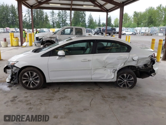 2015 Honda Civic EX with VIN 19XFB2F83FE024712, listed as a IAAI auction lot 42150113 with 118,353 mi miles and . Bid and sale history available at DreamBid. Image 14.