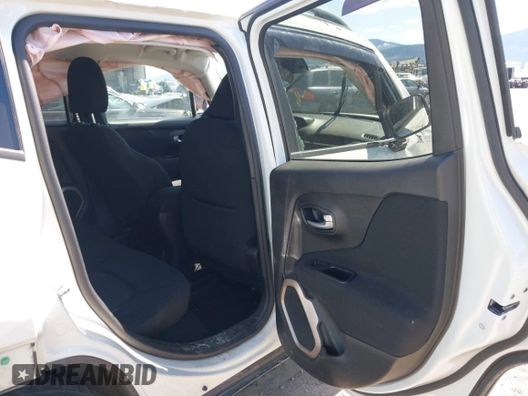 2017 Jeep Renegade Altitude with VIN ZACCJBBBXHPF94865, listed as a IAAI auction lot 42058023 with 92,538 mi miles and . Bid and sale history available at DreamBid. Image 8.