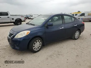 2014 Nissan Versa S Plus with VIN 3N1CN7APXEL838021, listed as a Copart auction lot 51715525 with 113,902 mi miles and Salvage Title. Bid and sale history available at carsss.com. Image 1.
