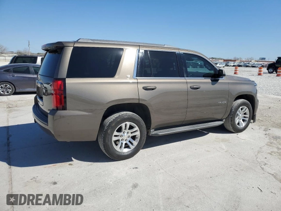 2016 Chevrolet Tahoe LS with VIN 1GNSCAKC2GR388424, listed as a Copart auction lot 49662755 with 139,652 mi miles and Salvage title. Bid and sale history available at DreamBid. Image 3.