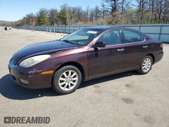 2004 Lexus ES 350 with VIN JTHBA30G240021392, listed as a Copart auction lot 55012755 with 147,382 mi miles and Clean Title. Bid and sale history available at DreamBid. Image 1.