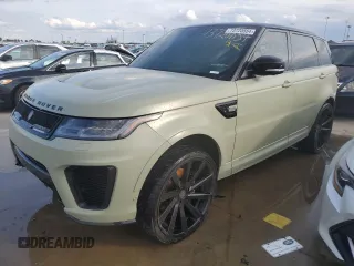 2022 Land Rover Range Rover Sport SVR with VIN SALWZ2RE0NA216483, listed as a Copart auction lot 73720854 with Not Provided miles and Non Repairable. Bid and sale history available at DreamBid. Image 1.