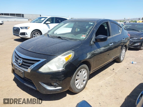 2016 Nissan Versa S with VIN 3N1CN7AP7GL885395, listed as a IAAI auction lot 42521582 with 155,144 mi miles and . Bid and sale history available at DreamBid. Image 2.
