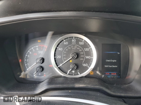 2020 Toyota Corolla LE with VIN JTDEPRAE8LJ039059, listed as a Copart auction lot 85534244 with 161,217 mi miles and Salvage Title. Bid and sale history available at carsss.com. Image 9.