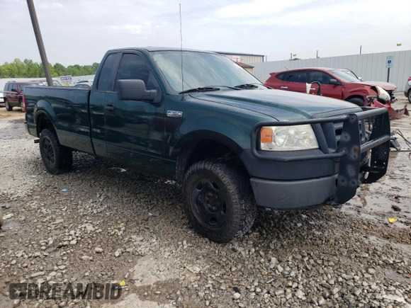 2008 Ford F-150 XL with VIN 1FTRF14V38KD44021, listed as a Copart auction lot 58456014 with 197,165 mi miles and Salvage Title. Bid and sale history available at carsss.com. Image 4.