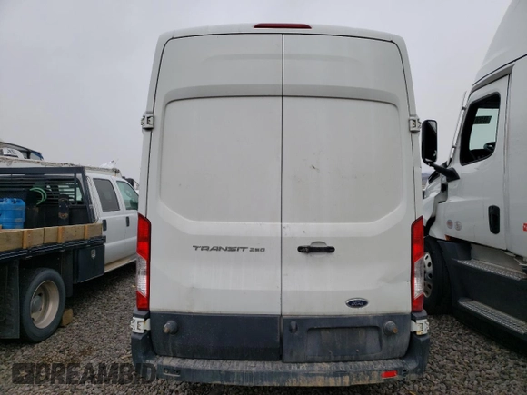 2017 Ford Transit with VIN 1FTYR3XM3HKA86312, listed as a Copart auction lot 49277455 with 139,701 mi miles and Salvage title. Bid and sale history available at DreamBid. Image 6.