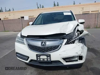 2016 Acura MDX w/Tech with VIN 5FRYD3H4XGB009265, listed as a IAAI auction lot 41691872 with 123,798 mi miles. Bid and sale history available at carsss.com. Image 12.