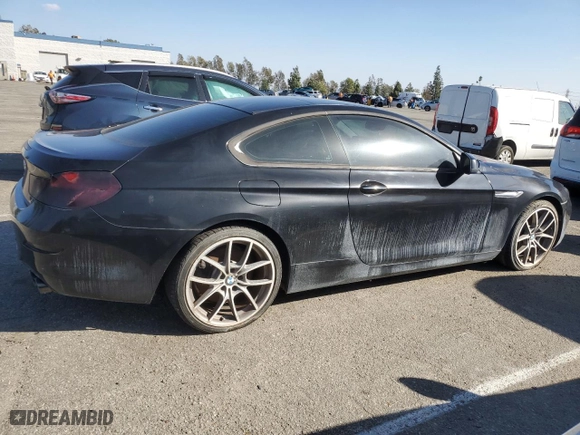 2012 BMW 6 Series 650i with VIN WBALX3C55CDV77876, listed as a Copart auction lot 44644405 with 95,621 mi miles and Clean Title. Bid and sale history available at carsss.com. Image 3.