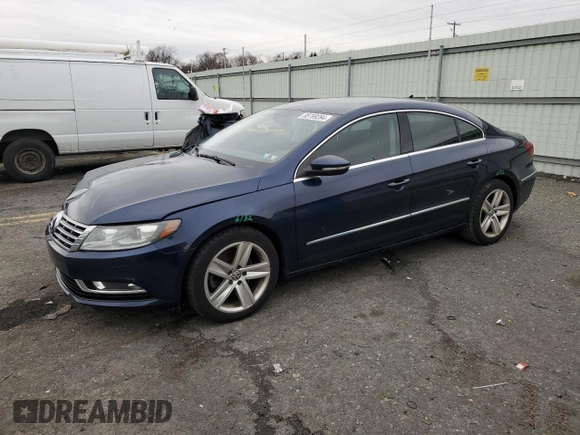2013 Volkswagen CC Sport with VIN WVWBP7AN4DE508648, listed as a Copart auction lot 85769284 with 88,300 mi miles and Salvage Title. Bid and sale history available at carsss.com. Image 1.