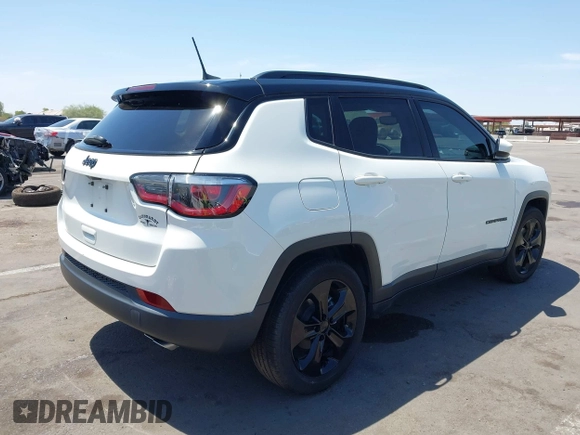 2020 Jeep Compass Latitude с VIN 3C4NJCBB5LT129328, выставлен на аукционе IAAI как лот 42360593 с пробегом 51 874 миль миль и . История ставок и продаж доступна на DreamBid. Изображение 4.