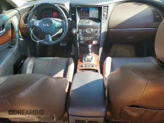 2010 Infiniti FX35 with VIN JN8AS1MU5AM801247, listed as a Copart auction lot 73400484 with 129,508 mi miles and Clean Title. Bid and sale history available at carsss.com. Image 8.