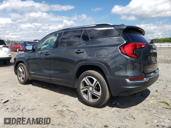 2020 GMC Terrain SLT with VIN 3GKALPEV7LL146223, listed as a Copart auction lot 61415765 with 100,654 mi miles and Salvage title. Bid and sale history available at DreamBid. Image 2.