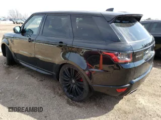 2018 Land Rover Range Rover Sport HSE Dynamic with VIN SALWV2SVXJA413869, listed as a Copart auction lot 46270283 with 80,027 mi miles and Salvage Title. Bid and sale history available at carsss.com. Image 2.