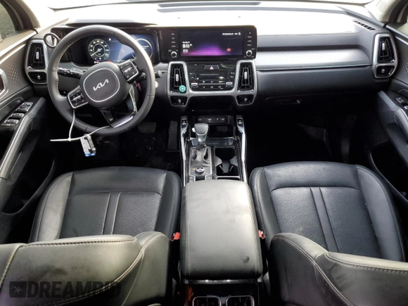2023 Kia Sorento X-Line SX Prestige with VIN 5XYRKDLF1PG229431, listed as a Copart auction lot 85268994 with 36,577 mi miles and Salvage Title. Bid and sale history available at DreamBid. Image 8.
