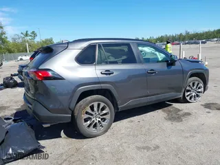 2021 Toyota RAV4 XLE Premium with VIN 2T3C1RFV5MC110773, listed as a IAAI auction lot 41863406 with 36,948 mi miles. Bid and sale history available at carsss.com. Image 4.
