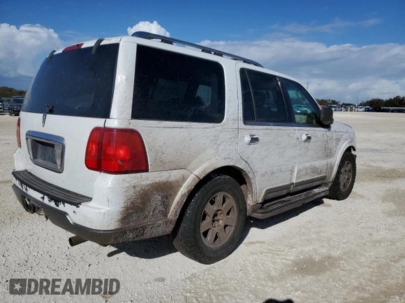 2003 Lincoln Navigator Luxury with VIN 5LMFU28R93LJ24633, listed as a Copart auction lot 78320594 with 0 mi miles and Clean Title. Bid and sale history available at carsss.com. Image 3.