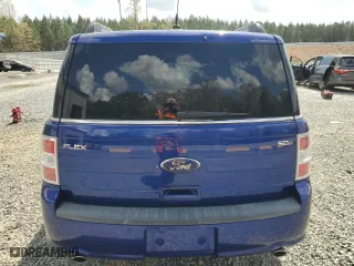 2014 Ford Flex SEL with VIN 2FMGK5C86EBD43002, listed as a Copart auction lot 51981525 with 101,442 mi miles and Salvage Title. Bid and sale history available at carsss.com. Image 6.