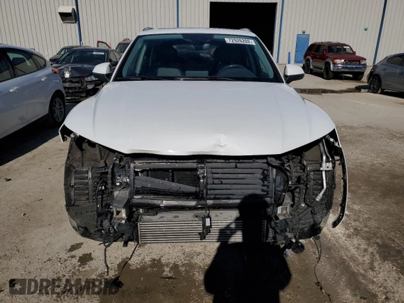 2018 Audi Q5 Premium Plus with VIN WA1BNAFY5J2010455, listed as a Copart auction lot 72926202 with 53,290 mi miles. Bid and sale history available at carsss.com. Image 5.