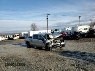 2021 Chevrolet Silverado 1500 LT with VIN 1GCUYDET7MZ189364, listed as a Copart auction lot 83986924 with 0 mi miles and Salvage Title. Bid and sale history available at carsss.com. Image 10.