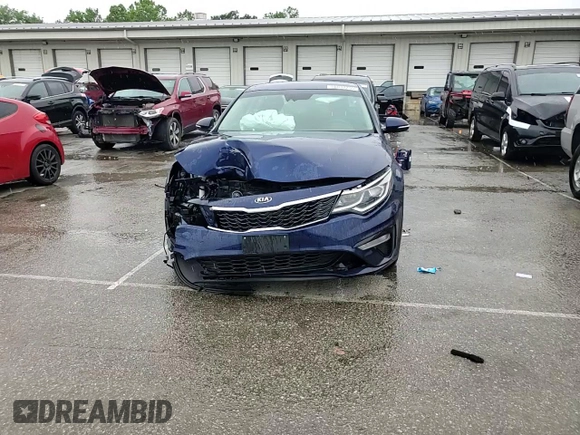 2020 Kia Optima LX with VIN 5XXGT4L32LG391657, listed as a Copart auction lot 58817235 with 51,490 mi miles and Salvage title. Bid and sale history available at DreamBid. Image 14.