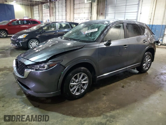 2024 Mazda CX-5 S Carbon Edition z VIN JM3KFBCL7R0405124, wystawiony jako Copart lot #84849344 z przebiegiem 10 811 mil mil oraz Szkoda całkowita • Salvage title. Historia ofert i sprzedaży dostępna na DreamBid. Obrazek 1.