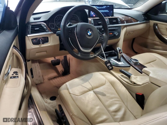 2014 BMW 4 Series 428i xDrive with VIN WBA3N9C53EF720727, listed as a Copart auction lot 46137785 with 105,861 mi miles and Salvage Title. Bid and sale history available at carsss.com. Image 8.