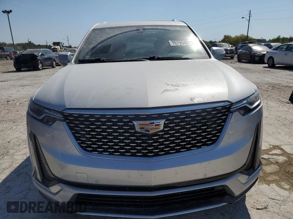 2020 Cadillac XT6 FWD Premium Luxury with VIN 1GYKPCRSXLZ122143, listed as a Copart auction lot 70799484 with 87,962 mi miles and Salvage Title. Bid and sale history available at carsss.com. Image 5.