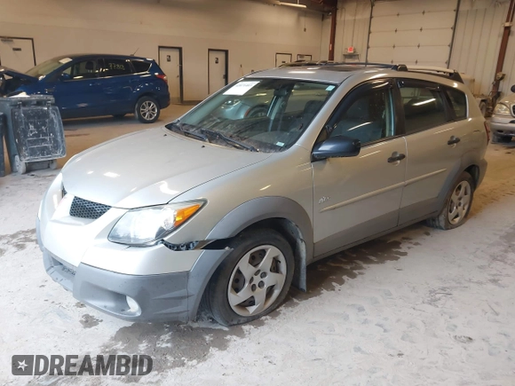 2003 Pontiac Vibe z VIN 5Y2SL62833Z443877, wystawiony jako IAAI lot #42071403 z przebiegiem 171 386 mil mil oraz . Historia ofert i sprzedaży dostępna na DreamBid. Obrazek 2.