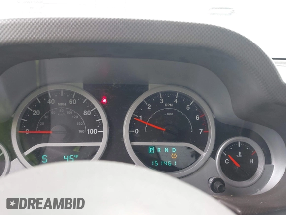 2008 Jeep Wrangler Rubicon with VIN 1J8GA69128L547347, listed as a IAAI auction lot 41985787 with 151,461 mi miles and . Bid and sale history available at DreamBid. Image 7.
