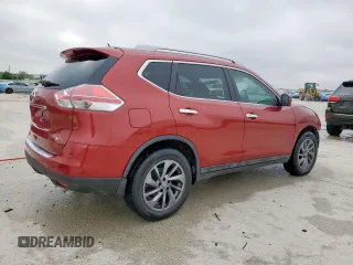 2016 Nissan Rogue SL with VIN 5N1AT2MT9GC821596, listed as a Copart auction lot 54309875 with 48,414 mi miles and Salvage Title. Bid and sale history available at DreamBid. Image 3.