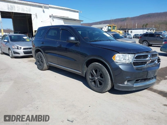 2013 Dodge Durango SXT with VIN 1C4RDJAG2DC530407, listed as a IAAI auction lot 41837441 with 133,375 mi miles and . Bid and sale history available at DreamBid. Image 1.