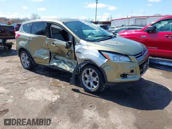 2013 Ford Escape SEL with VIN 1FMCU0HX1DUD51254, listed as a IAAI auction lot 41970516 with 83,616 mi miles. Bid and sale history available at carsss.com. Image 1.
