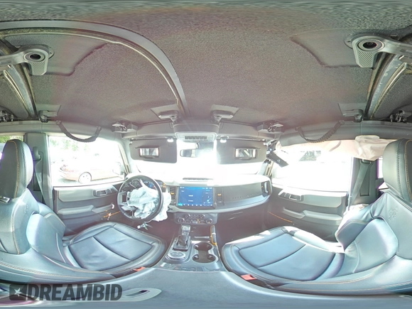 2022 Ford Bronco with VIN 1FMEE5DP6NLB29910, listed as a Copart auction lot 63012245 with 50,354 mi miles and Salvage title. Bid and sale history available at DreamBid. Image 14.
